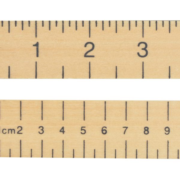R.S.T Hardwood 1 Metre Stick Plain
