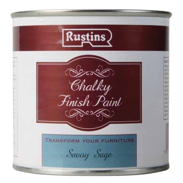 RUSTINS Chalky Finish Paint Savoy Sage 250ml
