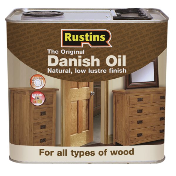 RUSTINS Original Danish Oil 2.5 litre