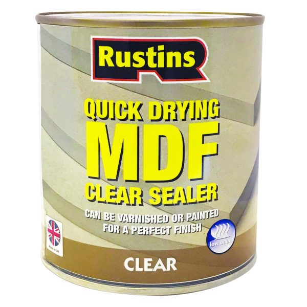 RUSTINS Quick Drying MDF Sealer Clear 250ml