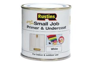 RUSTINS Small Job Primer & Undercoat White 250ml