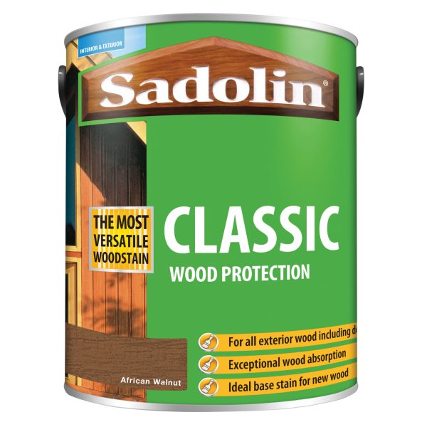 SADOLIN Classic Wood Protection African Walnut 5 litre