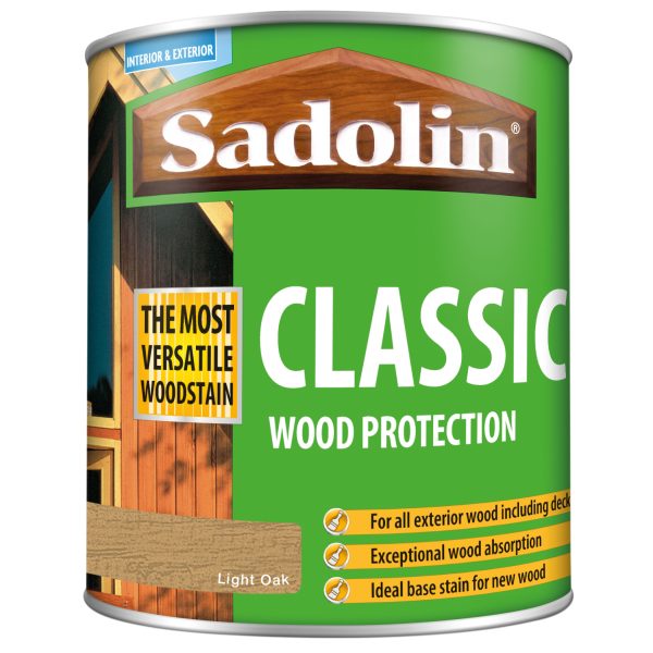 SADOLIN Classic Wood Protection Light Oak 1 litre