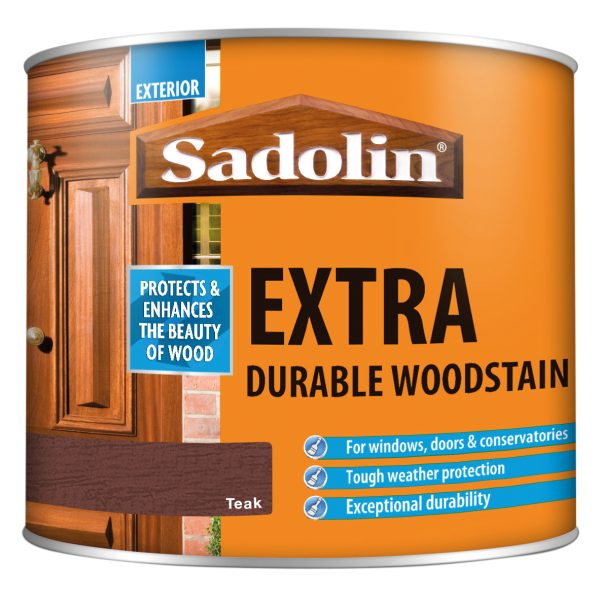 SADOLIN Extra Durable Woodstain Teak 500ml