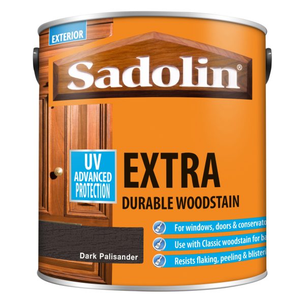 SADOLIN Extra Durable Woodstain Dark Palisander 2.5 litre