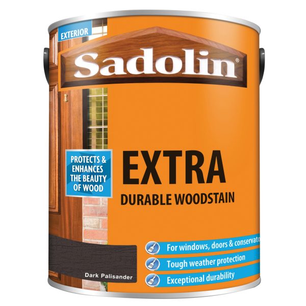 SADOLIN Extra Durable Woodstain Dark Palisander 5 litre