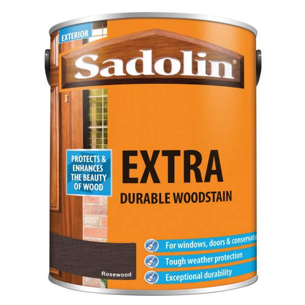 SADOLIN Extra Durable Woodstain Rosewood 5 litre