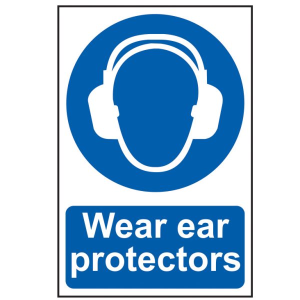 SCAN Wear Ear Protectors - PVC 200 x 300mm
