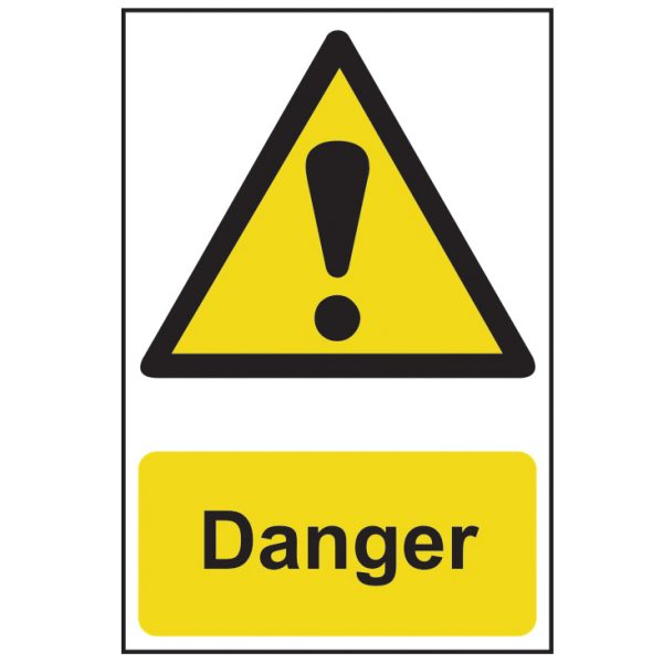SCAN Danger - PVC 200 x 300mm