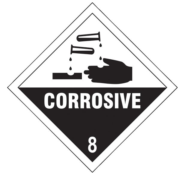 SCAN Corrosive 8 SAV - 100 x 100mm