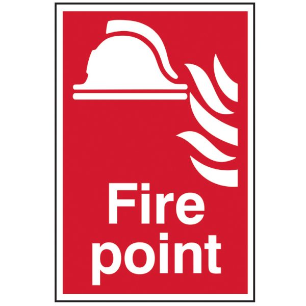 SCAN Fire Point - PVC 200 x 300mm