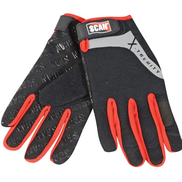 SCAN Work Gloves with Touch Screen Function - L (Size 9)