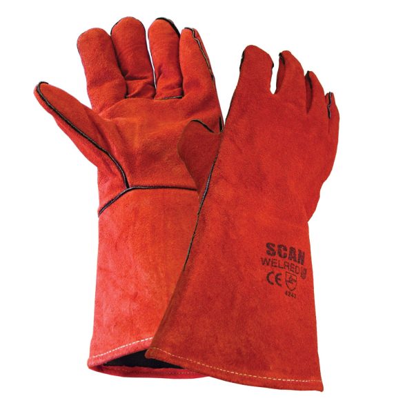 SCAN Welder's Gauntlets - Large (Size 9)