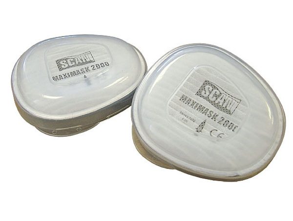 SCAN Twin Filter Replacement Cartridge P2 (Pack of 2)