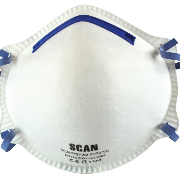 SCAN Moulded Disposable Mask FFP2 Protection (Pack 3)