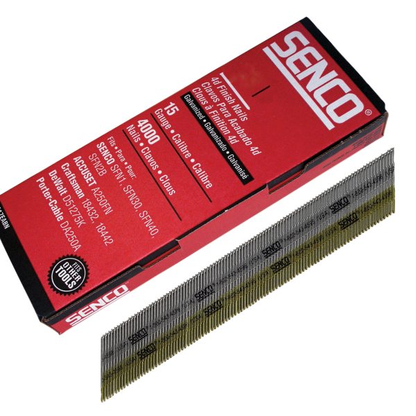 Chisel Smooth Brad Nails Galvanised 15G x 32mm (Pack 4000)