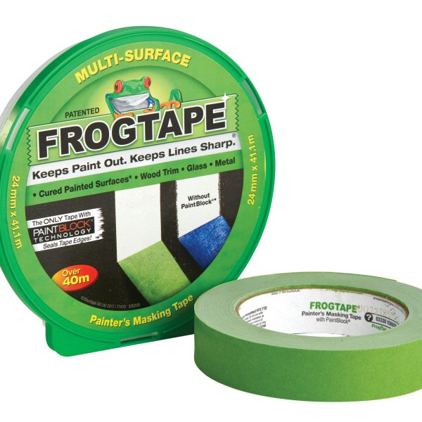 SHURTAPE FrogTape® Multi-Surface Masking Tape 24mm x 41.1m