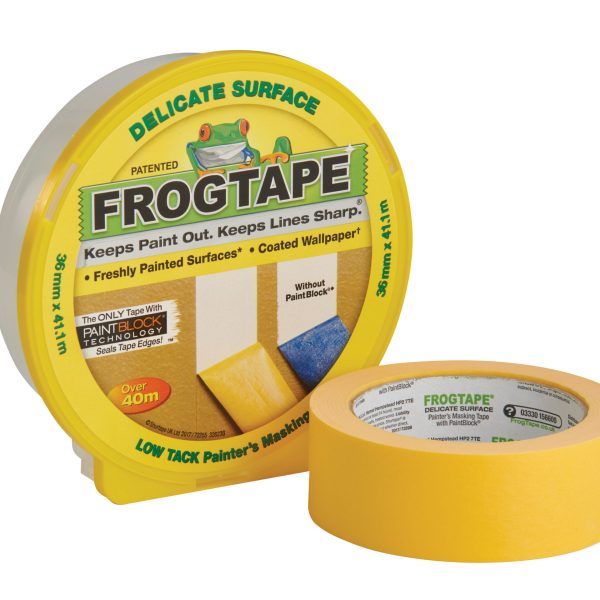 SHURTAPE FrogTape® Delicate Surface Masking Tape 36mm x 41.1m
