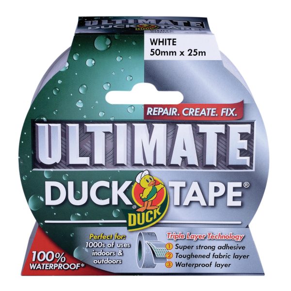 Duck Tape® Ultimate 50mm x 25m White
