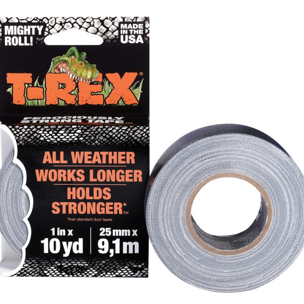 T-REX® Duct Tape 25mm x 9.1m Graphite Grey