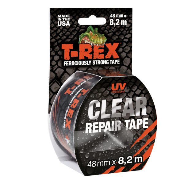 T-REX® Repair Tape 48mm x 8.2m Clear