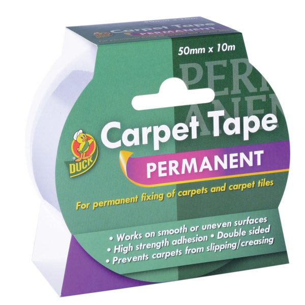 Duck Tape® Permanent Carpet Tape 50mm x 10m