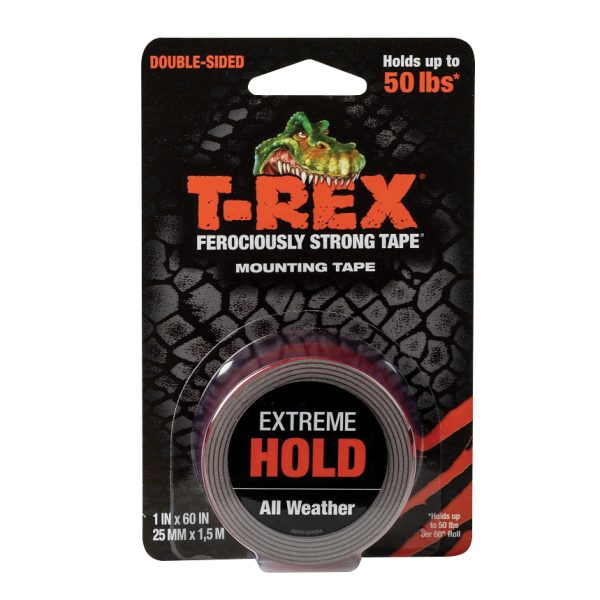 T-REX® Extreme Hold Mounting Tape 25mm x 1.5m