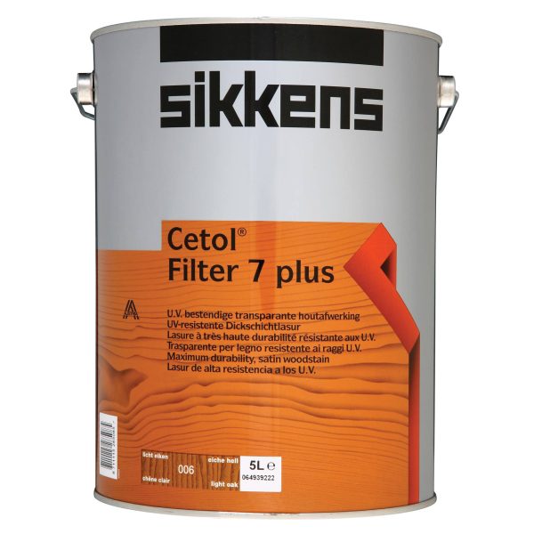 SIKKENS Cetol Filter 7 Plus Translucent Woodstain Light Oak 5 litre