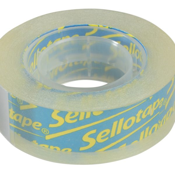 Sellotape Blister Pack 18mm x 25m Clear