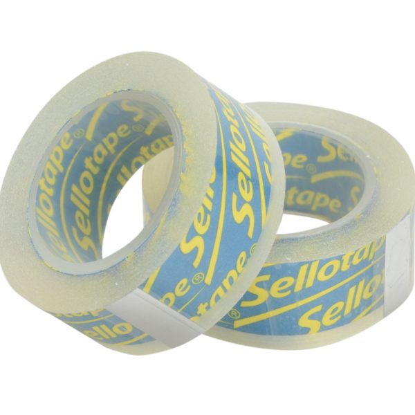 Sellotape On-Hand Refill 18mm x 15m Clear (Pack 2)