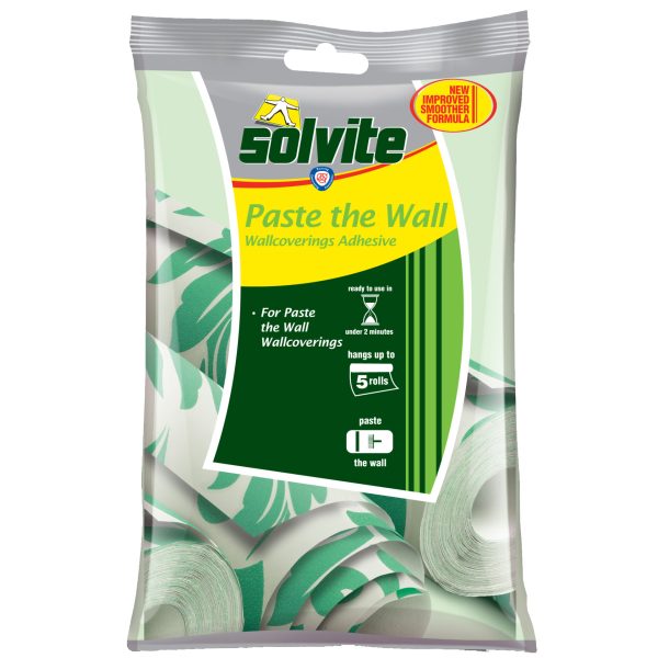 SOLVITE Paste The Wall Wallpaper Paste Sachet 5 Roll