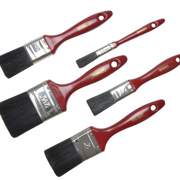 STANLEY® Decor Paint Brush Set of 5 12 25 37 50 & 62mm