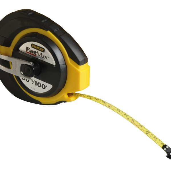 FatMax® Closed Case Steel Long Tape 30m/100ft (Width 10mm)