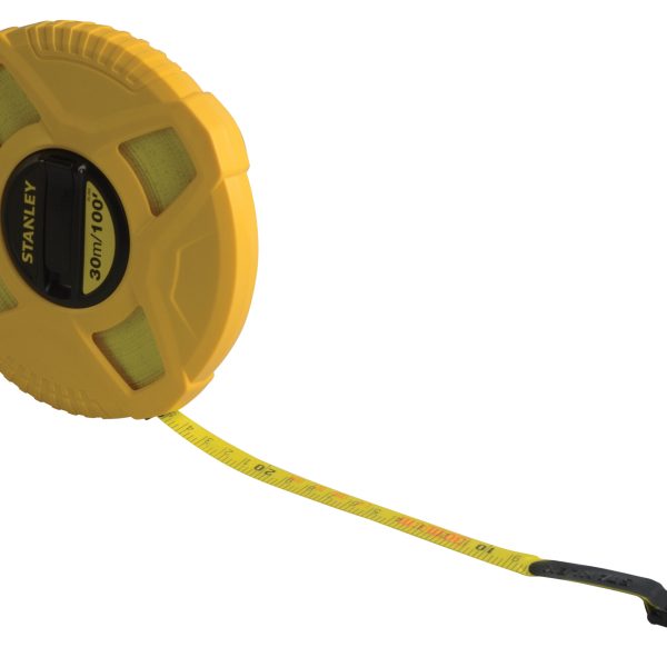 Closed Case Fibreglass Long Tape 30m/100ft (Width 13mm)