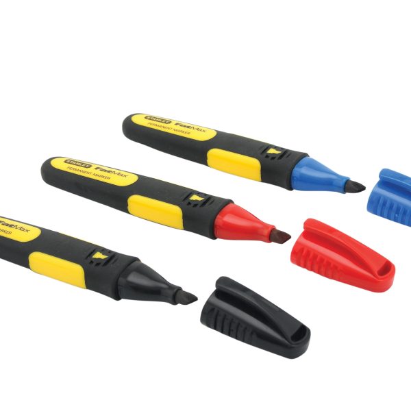 STANLEY® Hand Tools FatMax® Chisel Tip Marker (Pack 3)