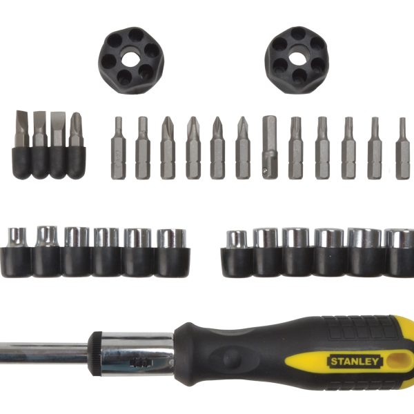 STANLEY® Hand Tools Ratchet Screwdriver Set of 29