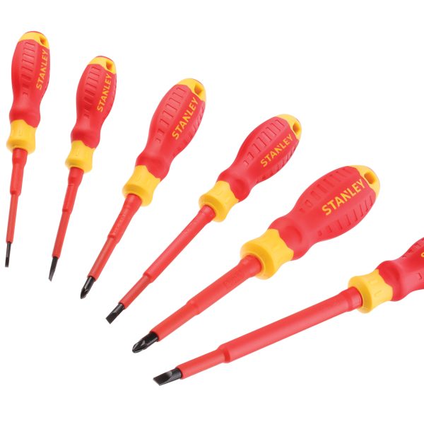 STANLEY® Hand Tools FatMax® VDE Screwdriver Set, 7 Piece