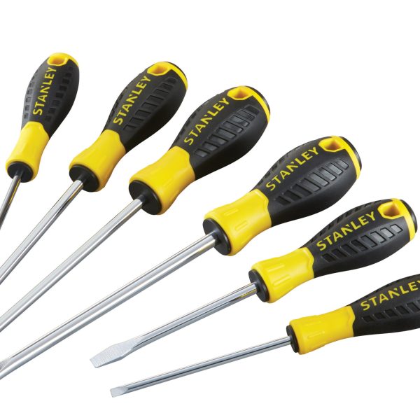 STANLEY® Hand Tools STHT0-60209 Essential Screwdriver Set, 6 Piece