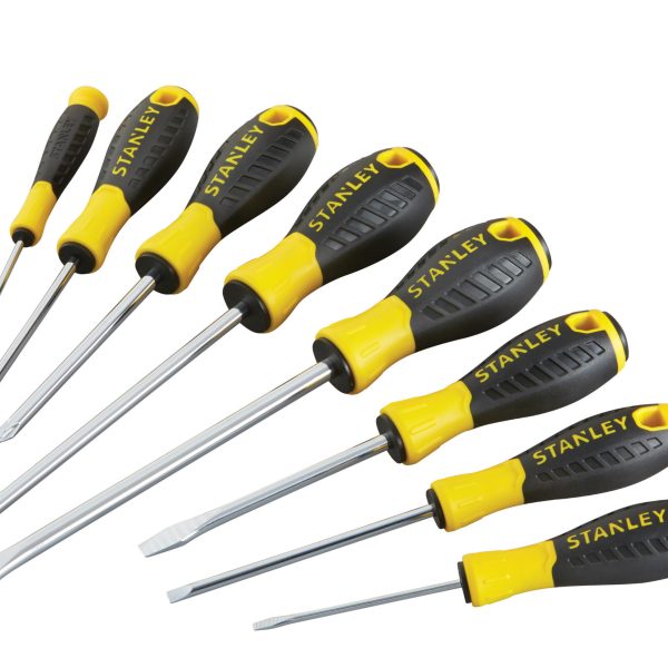 STANLEY® Hand Tools STHT0-60210 Essential Screwdriver Set, 8 Piece