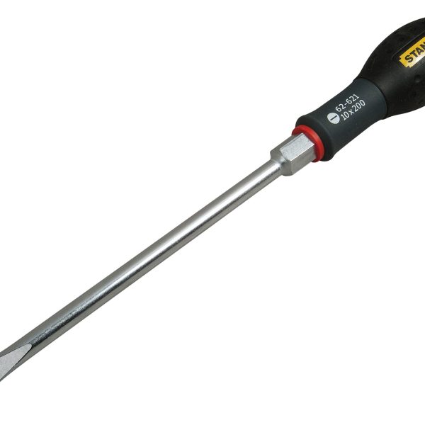 STANLEY® Hand Tools FatMax® Bolster Screwdrivers Flared Tip 10 x 200mm