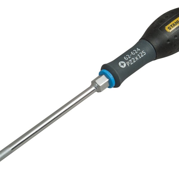 STANLEY® Hand Tools FatMax® Bolster Screwdriver Pozi Tip PZ2 x 125mm