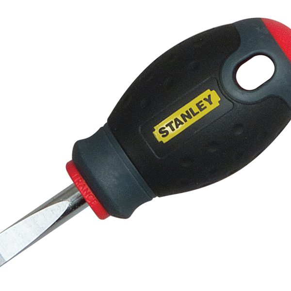 STANLEY® Hand Tools FatMax® Stubby Screwdriver Parallel Tip 5.5 x 30mm