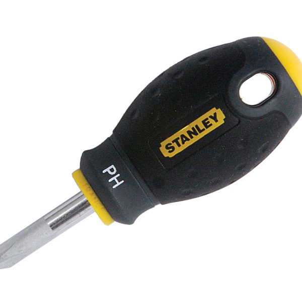 STANLEY® Hand Tools FatMax® Stubby Screwdriver Phillips Tip PH2 x 30mm