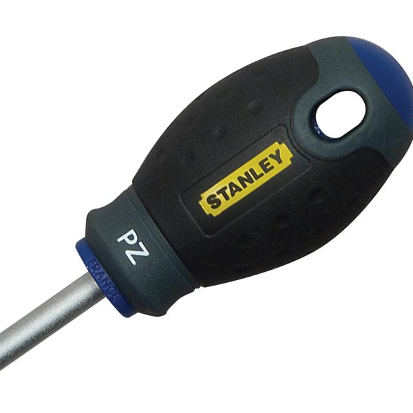 STANLEY® Hand Tools FatMax® Stubby Screwdriver Pozidriv Tip PZ1 x 30mm