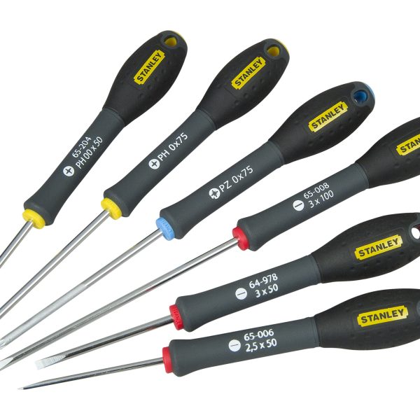 STANLEY® Hand Tools FatMax® Precision Screwdriver Set, 6 Piece