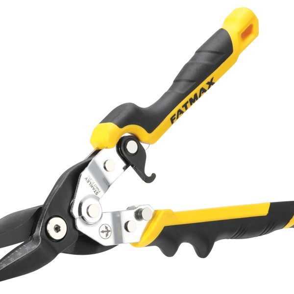 STANLEY® Hand Tools FatMax® Yellow Ergo Aviation Snips Straight Cut 250mm (10in)