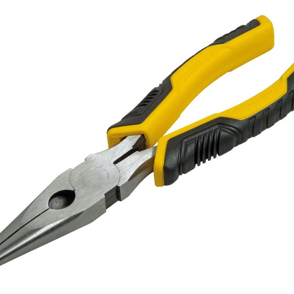 STANLEY® Hand Tools Long Nose Pliers Control Grip 200mm (8in)