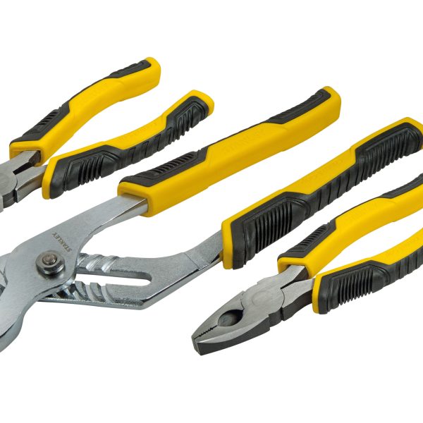 STANLEY® Hand Tools ControlGrip™ Pliers Set, 3 Piece