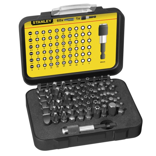 Bit Set & Holder, 61 Piece