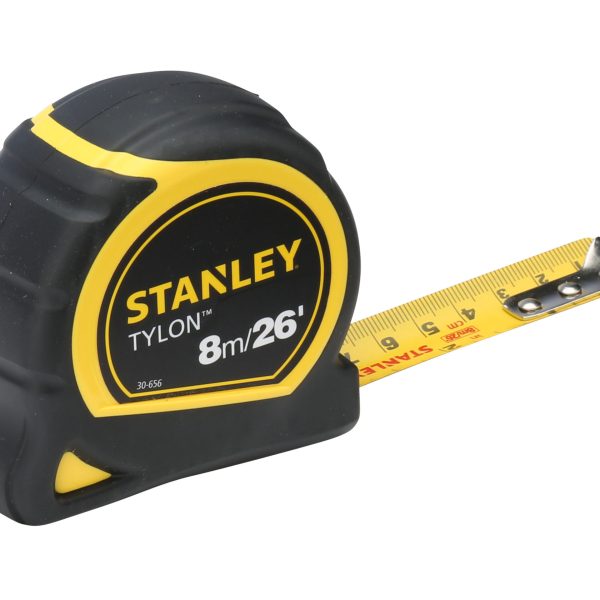 STANLEY® Hand Tools Tylon™ Pocket Tape 8m/26ft (Width 25mm) Loose
